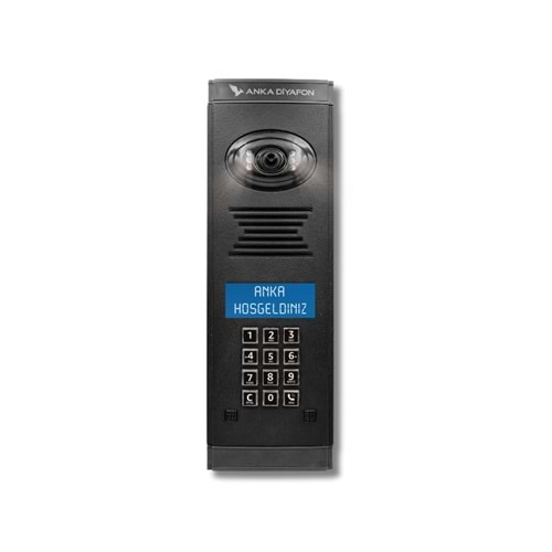 Anka ZTP200 2 Satır LCD Şifre Geçişli Kameralı Dijital Kapı Paneli