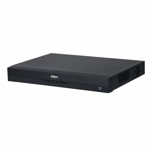 Dahua NVR5216-EI2 16Kanal 12Mpix H265+ 2 HDD Desteği 1080P Kayıt 320Mbps Bant Genişliği NVR