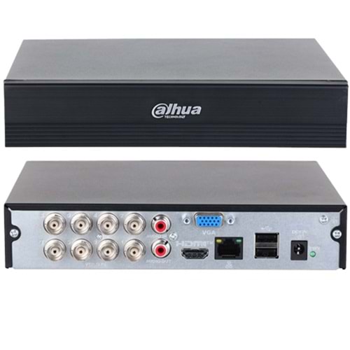 Dahua DH-XVR1B08-I/T - 8 Kanal Penta-Brid 1080N/720p Cooper 1U 1HDD WizSense Digital Video Recorder