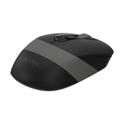 A4 TECH FG10, Grey, FSTYLER, 2,4Ghz Kablosuz, Optik Mouse, 10-15Metre, 4 Buton, Nano Alıcı