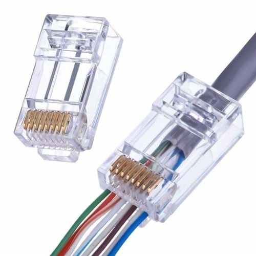 Ager AC-690-RJ45 Cat6 EZRJ45 Konnektör(100lü)