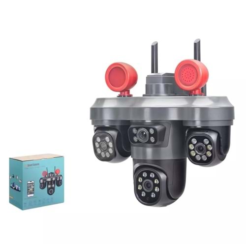 X5 Tech RX-55W Wifi Smart 3+3+3mp Pt Kamera