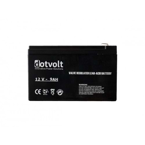 Dotvolt DT 12V 9 AH Kuru Tip Ups AKÜ