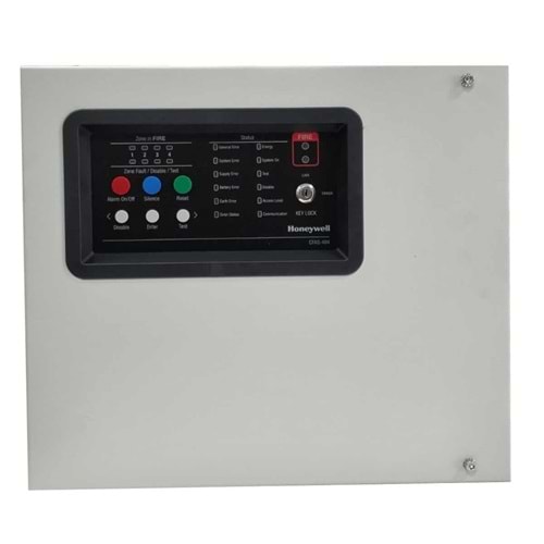 Honeywell CFAS-404 Konvasiyonel Yangın Paneli 4 BÖLGE(Metal Kasa)