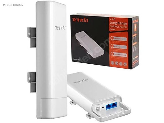Tenda O3 150MBPS 2.4 Ghz 12 Dbi 2 Port 5KM Menzilli Dış Mekan Acces Point