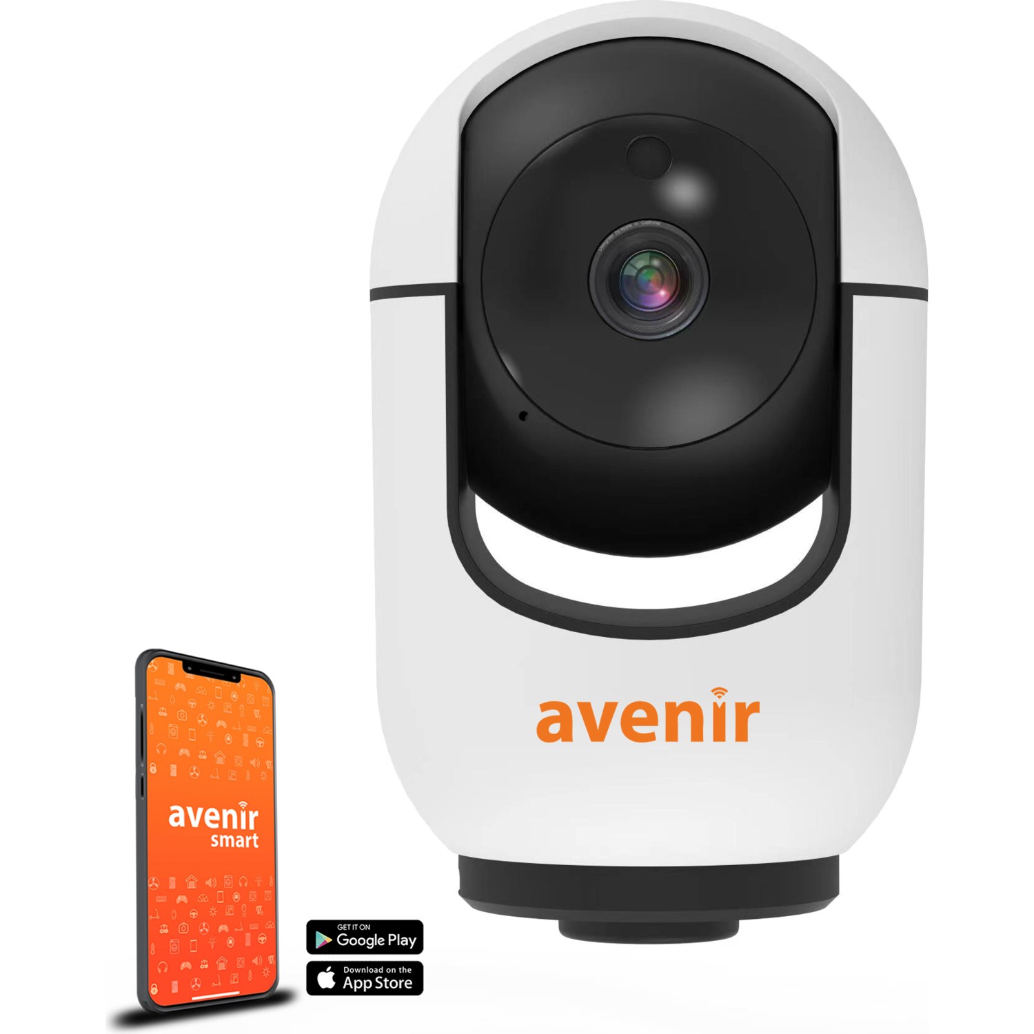Avenir AV-S220 (Wifi) 2MP 360° Derece Dönebilen 1080P Akıllı Bebek Kamerası