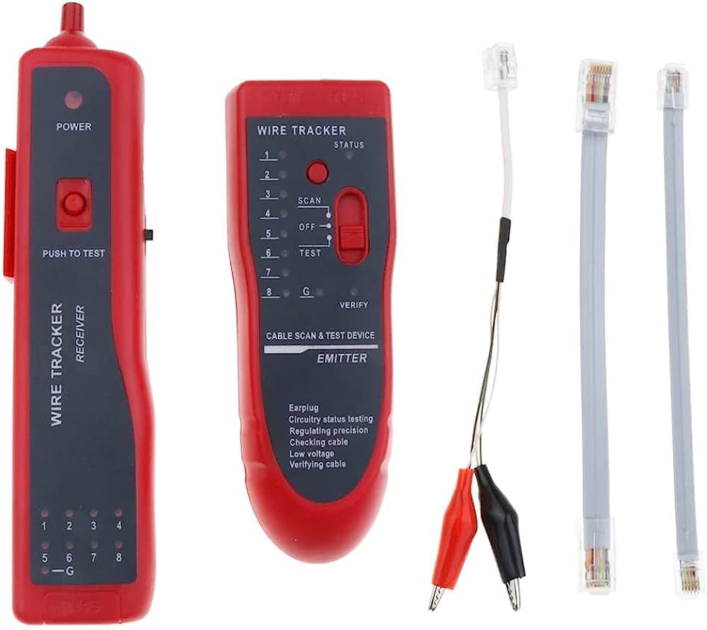 Wire Tracker AR-868 Kablo Bulucu Tester Bili Bili Çantalı