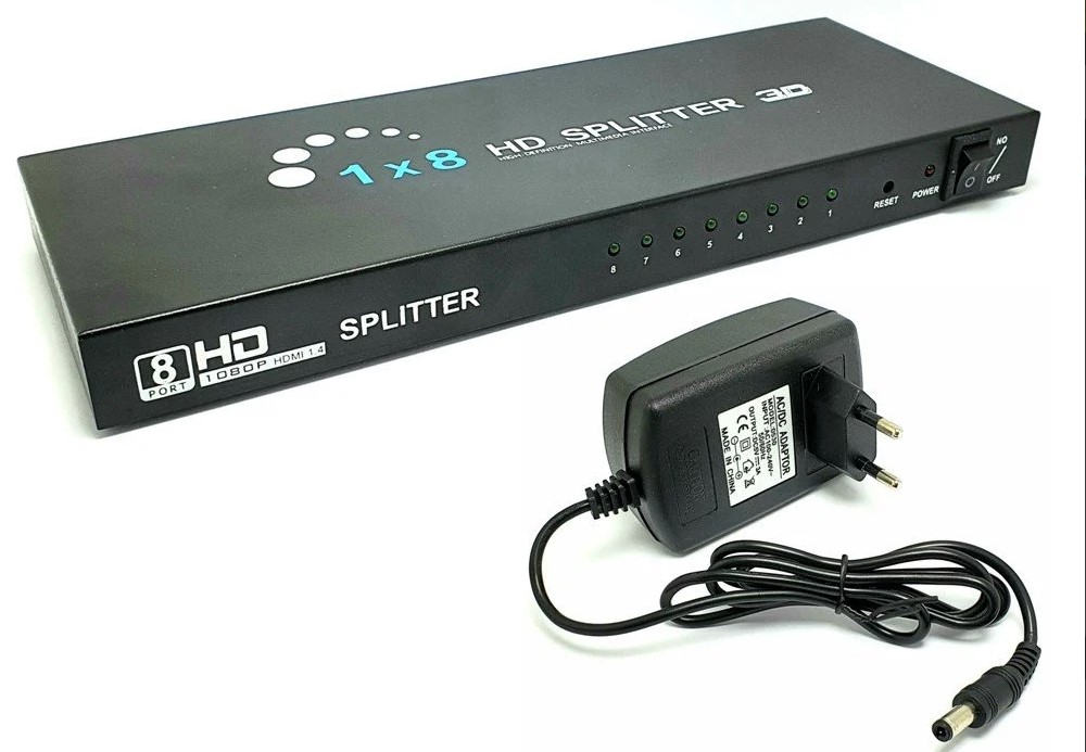 HDMI Splitter Çoklayıcı 8Port 1x8