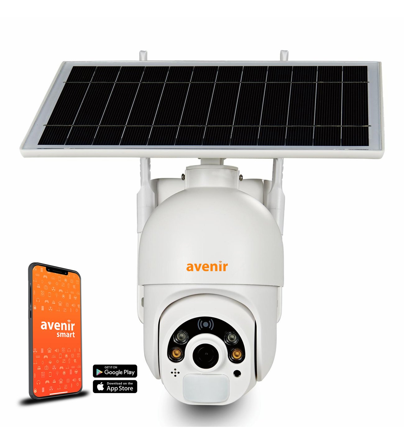 Avenir AV-S260 (Solar) 2MP PTZ Güneş Enerjili