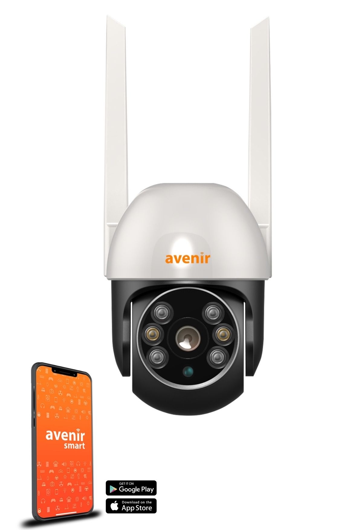 Avenir AV-S320 (Wifi) 2MP PTZ Destekli Wifi Kamera