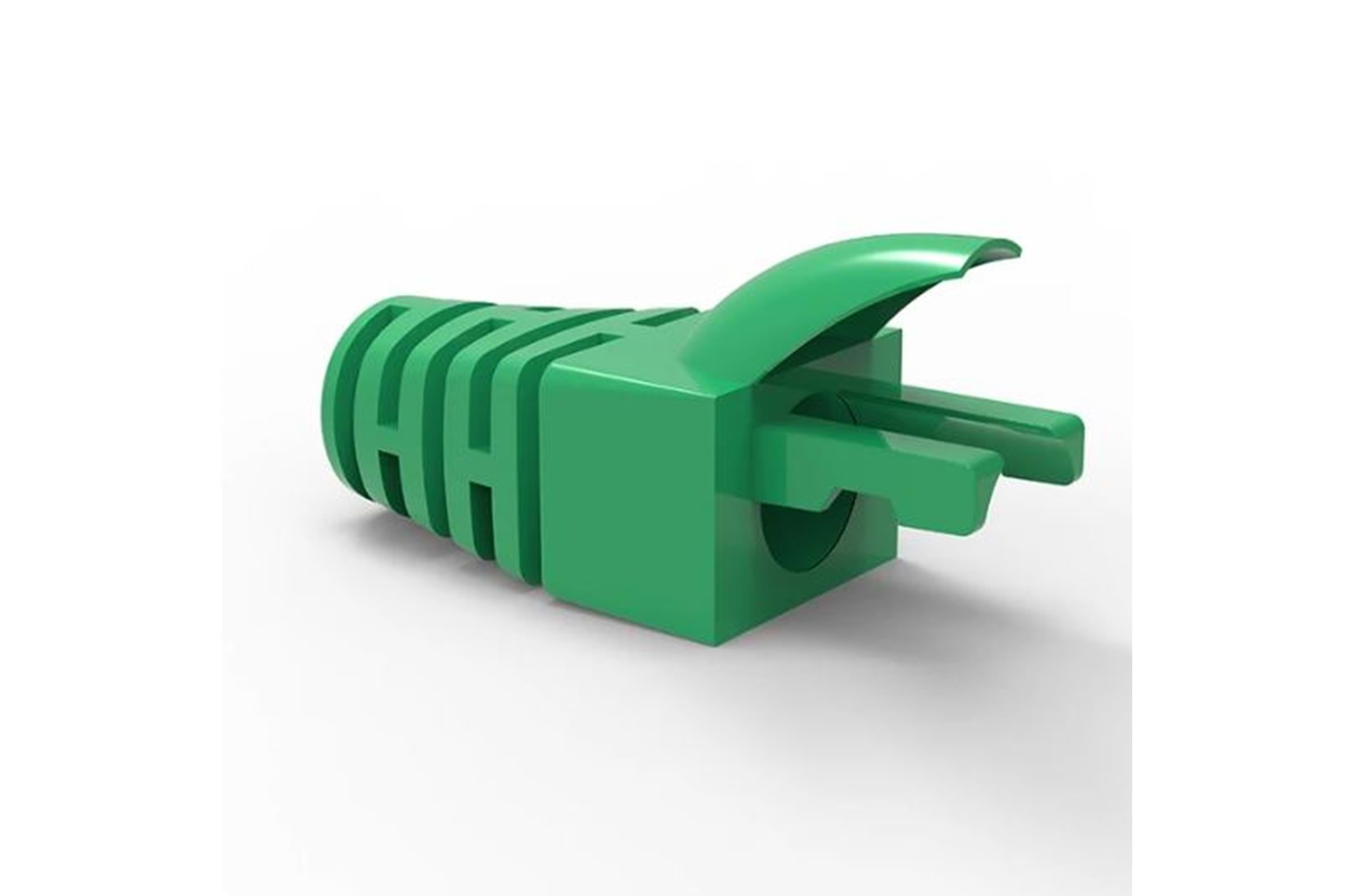 TRKLink PVC RJ45 Boots Konnektör 50 'li Paket (Yeşil)
