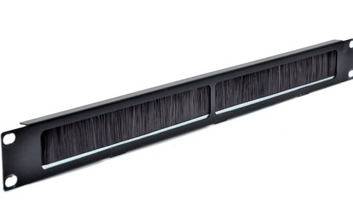 1U Fırçalı Kablo Organizer