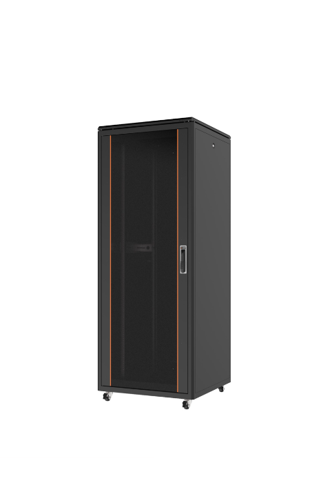 Ager 42U 600X600 Vega Serisi Dikili Tip Kabinet Siyah AG-VB42U6060S1-BAAA-A-M1-42U6060 (Tekerlek Takımı Dahil)