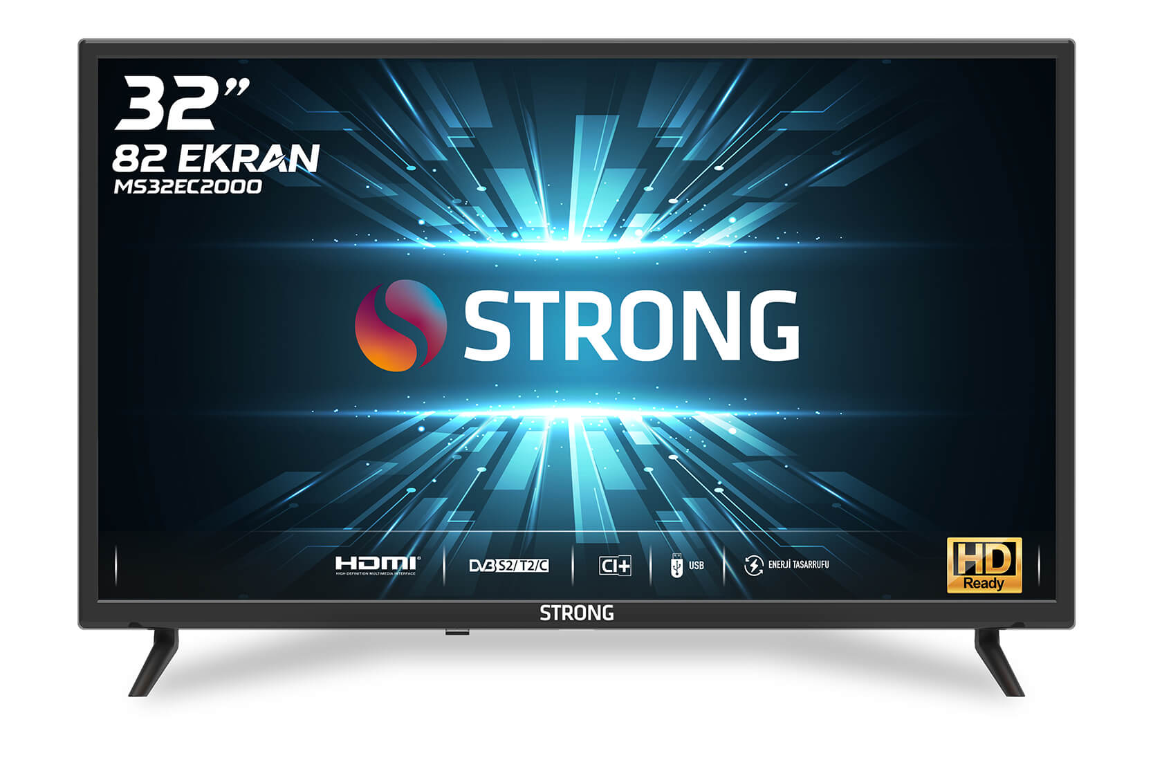 Strong MS32EC2000 32 İnch 82 Ekran HD Uydu Alıcılı Led TV