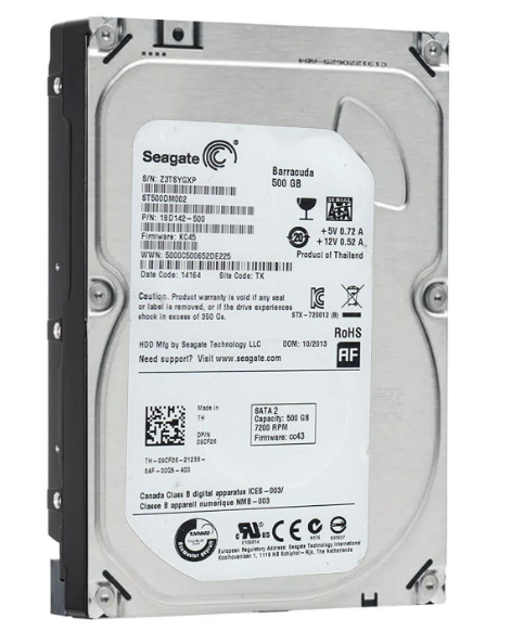 Seagate 500GB 3.5 Inc 5900RPM Sata2 Hard Disk