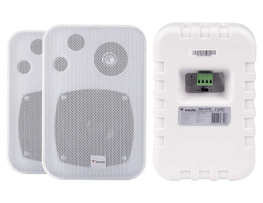 Westa WM-305TW İki Yollu 100W Hoparlör-Beyaz