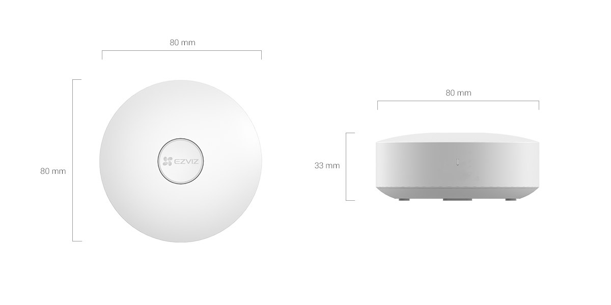Ezviz CS-A3 Hub - Home Gateway Ağ Geçidi (Alarm)