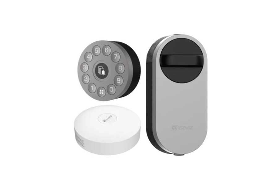 Ezviz CS-DL01S/DL01CP/A3 Akıllı Kilit Seti (DIY Kilit + Tuş Takımı + HUB)
