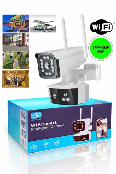 O-kam 3032 6MP Dual Lens WIFI PTZ Camera