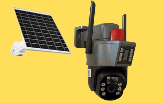 O-kam 7015 4G Dual Lens Solar PTZCamera