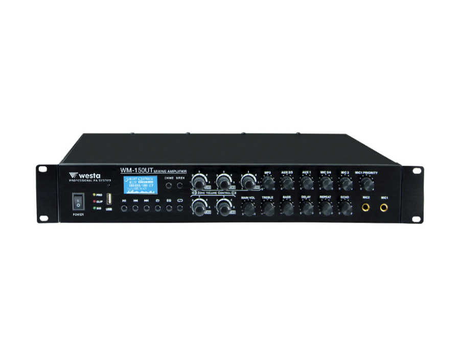 Westa WM-150UT Mixer Amfi 150Watt/100Volt - 6 ZONE