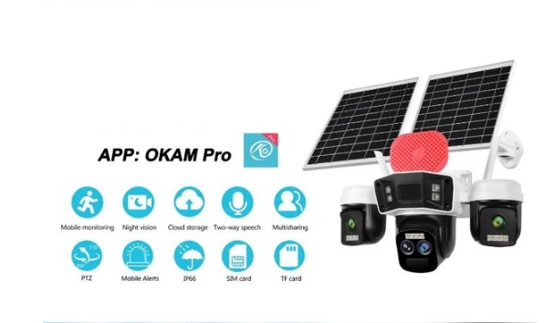 O-kam 4075 4G 3 Lens 10X Optik Zoom