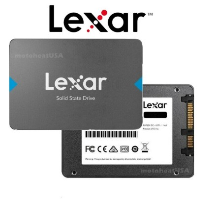 Lexar ® NQ100 2.5” Sata (6gb/s) SSD 550/445 Mbs LNQ100X256G-RNNNG
