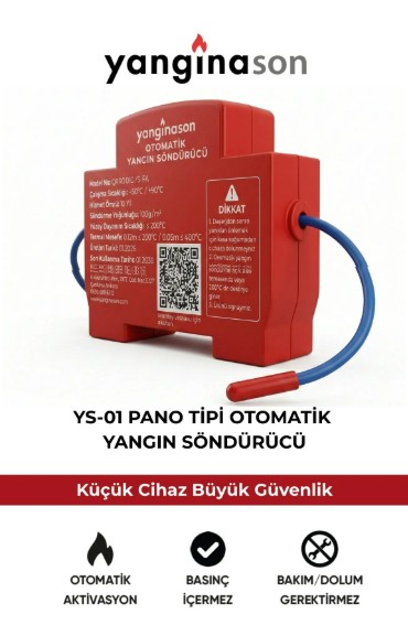 Yangınason Otomatik Yangın Söndürücü – Elektrik Panosu