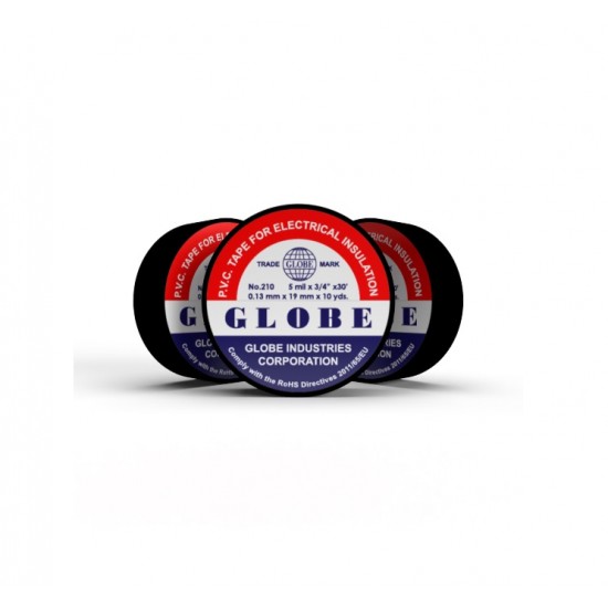 Globe 19mm İzole Bant Siyah