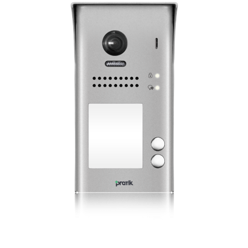 Pratik Kart 2K-92B Butonlu Villa Zil Paneli(Su Geçirmez, Görüntülü)