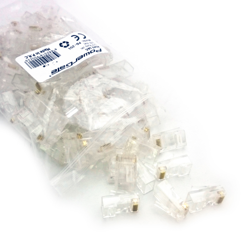 PowerGate PG-J01 Rj45 Jack Cat6 Konnektör (100lü PAKET)