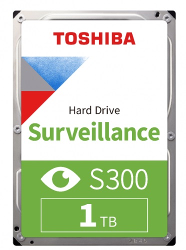 Toshiba 1TB 5400Rpm S300 128MB HDWV110UZSVA 7/24 Güvenlik Diski (Distribütör Garantili)