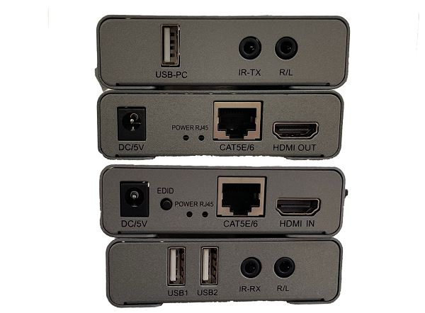 Ethernet RJ45 Extender HDMI+USB (60mt.)