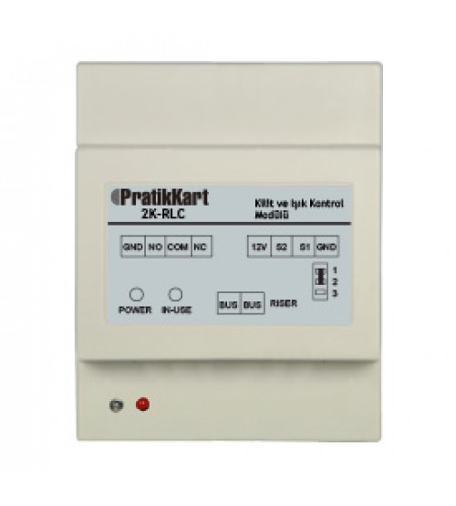 Pratik Kart 2K-RLC Kilit ve Işık Kontrol Modülü