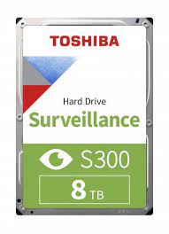 Toshiba 8TB S300 Pro Sata3 256MB 7200Rpm HDWT380UZSVA 7/24 Güvenlik Diski (Distribütör Garantili)