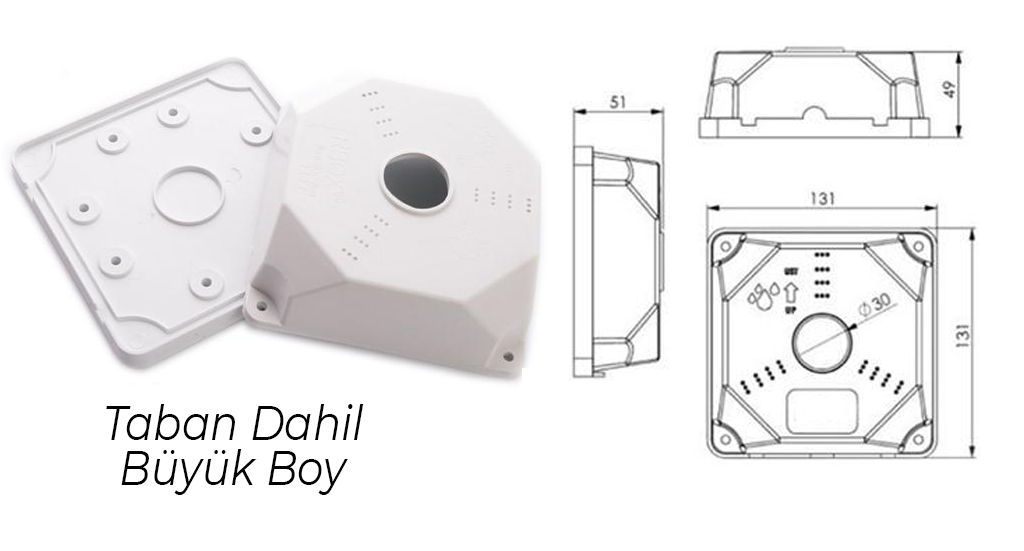 Büyük Boy Tabanlı Buat (Adet)(K) 13,1cm