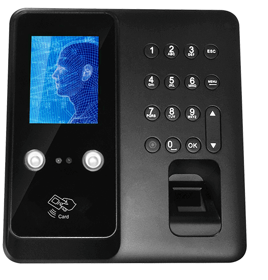 Proxsen Face 610B ID P.İzi+Kart+Şifre+Yüz Tanıma(1000 Yüz Kasitesi) Terminali