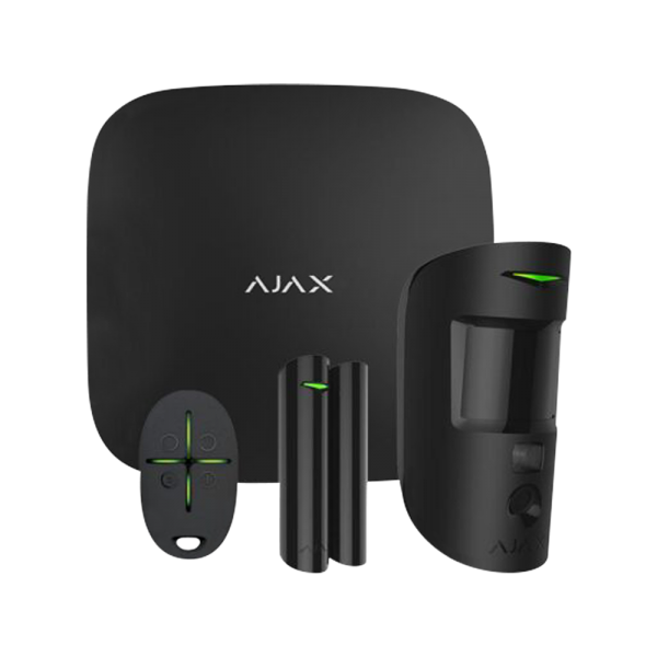 Ajax HubKit/ StarterKit Cam Alarm Seti Siyah