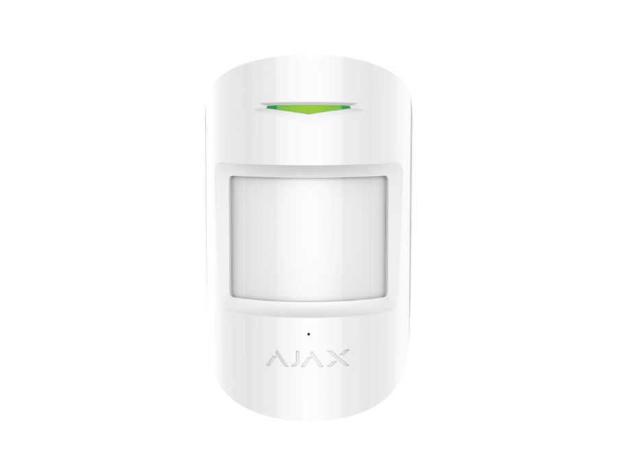 Ajax CombiProtect Kablosuz PIR + CamKır Dedektörü Beyaz
