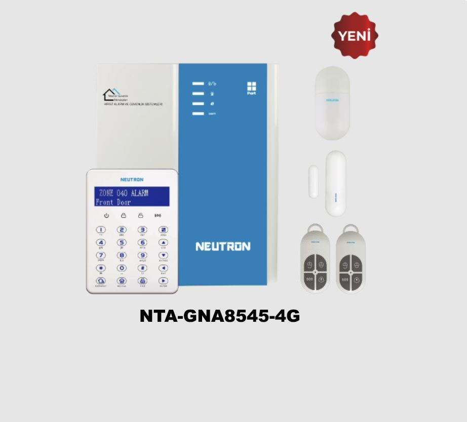 Neutron NTA-GNA8545-4G Akıllı Alarm Seti(Sirensiz)