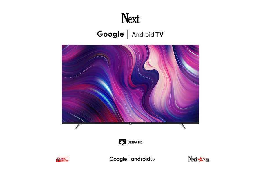 Next YE-65020 GFSG5 65 inch 165 Ekran Uydu Alıcılı 4K Ultra HD Google Android TV