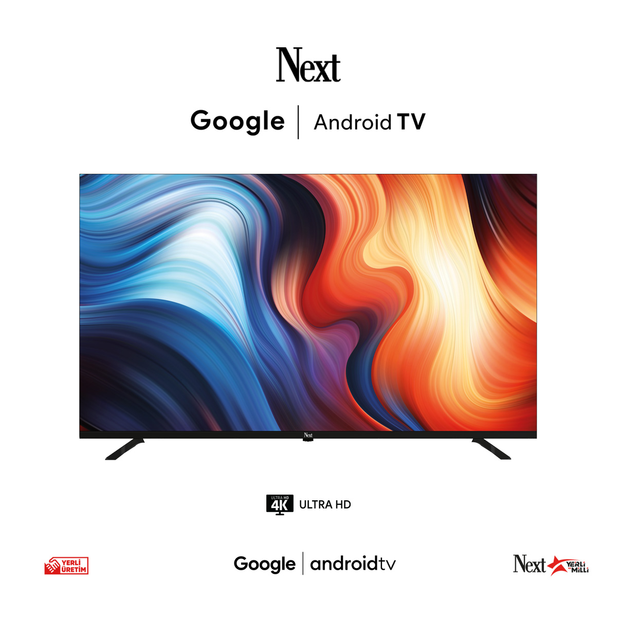 Next YE-50020 GFSG5 50 inch 127 Ekran Uydu Alıcılı 4K Ultra Smart LED TV