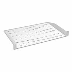 Ager 19 Inch 1U Soho Tip 2 Bağlatı Sabit Raf (250MM Derinlik B1 Beyaz 7035)