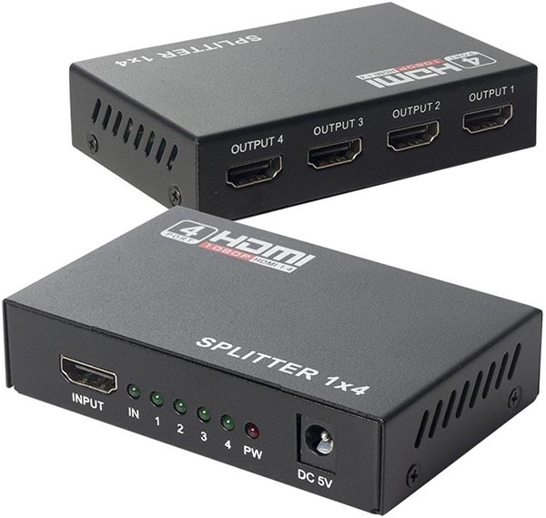 HDMI Splitter Çoklayıcı 4Port 1x4