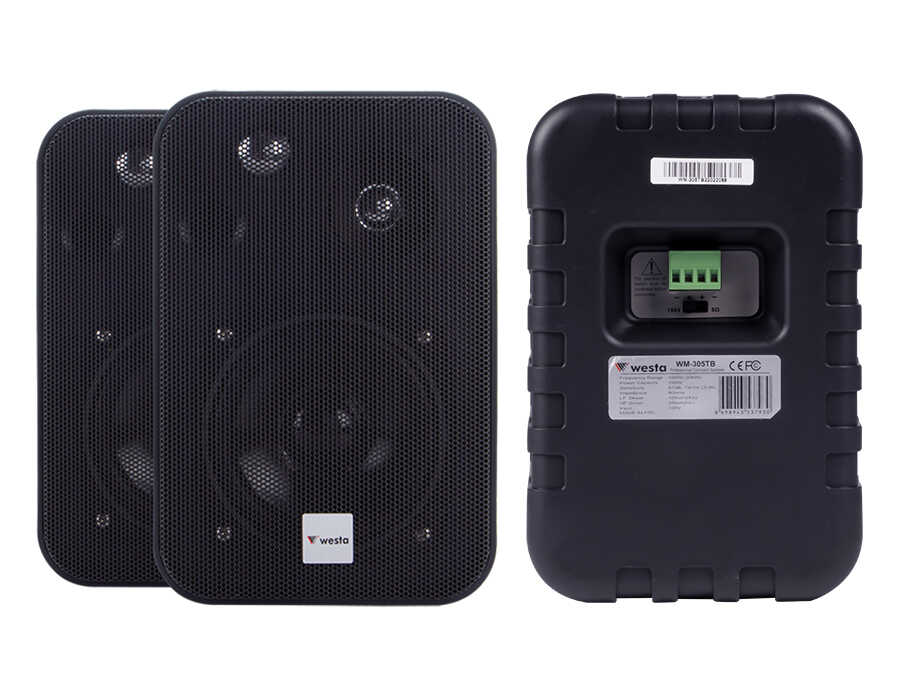 Westa WM-305TB İki Yollu 100W Hoparlör-Siyah