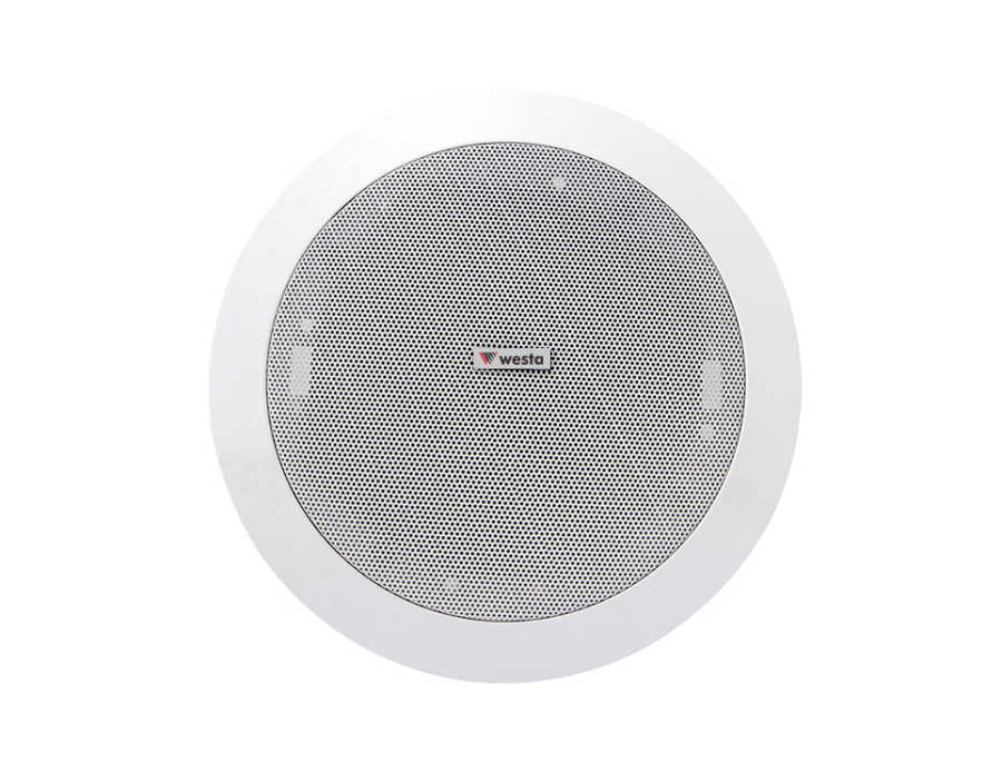 Westa WS-1016T 16cm Alçıpan Hoparlör 5/10 Watt Trafolu Hoparlör-Beyaz