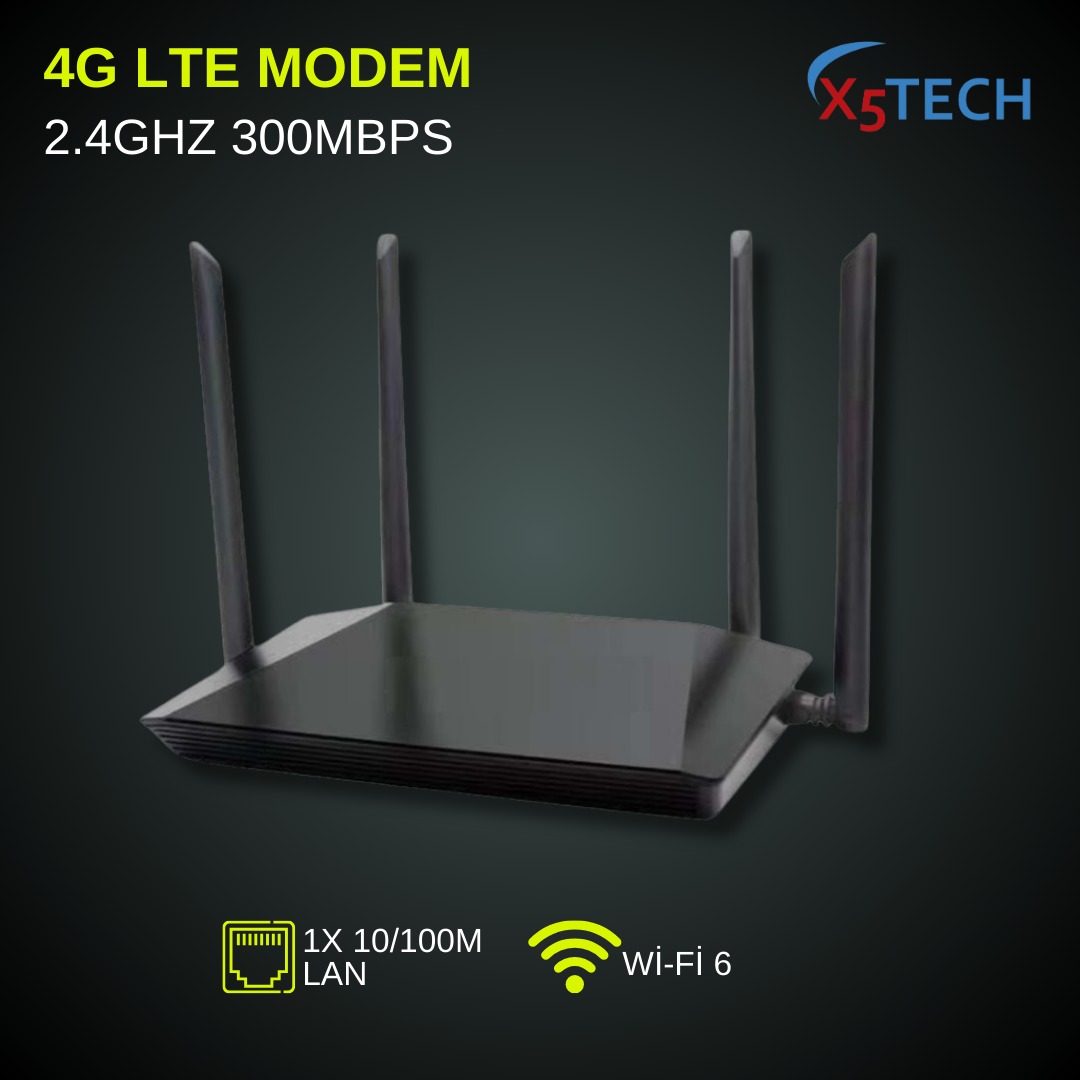 4G Wireless Modem 300Mbps Wifi6