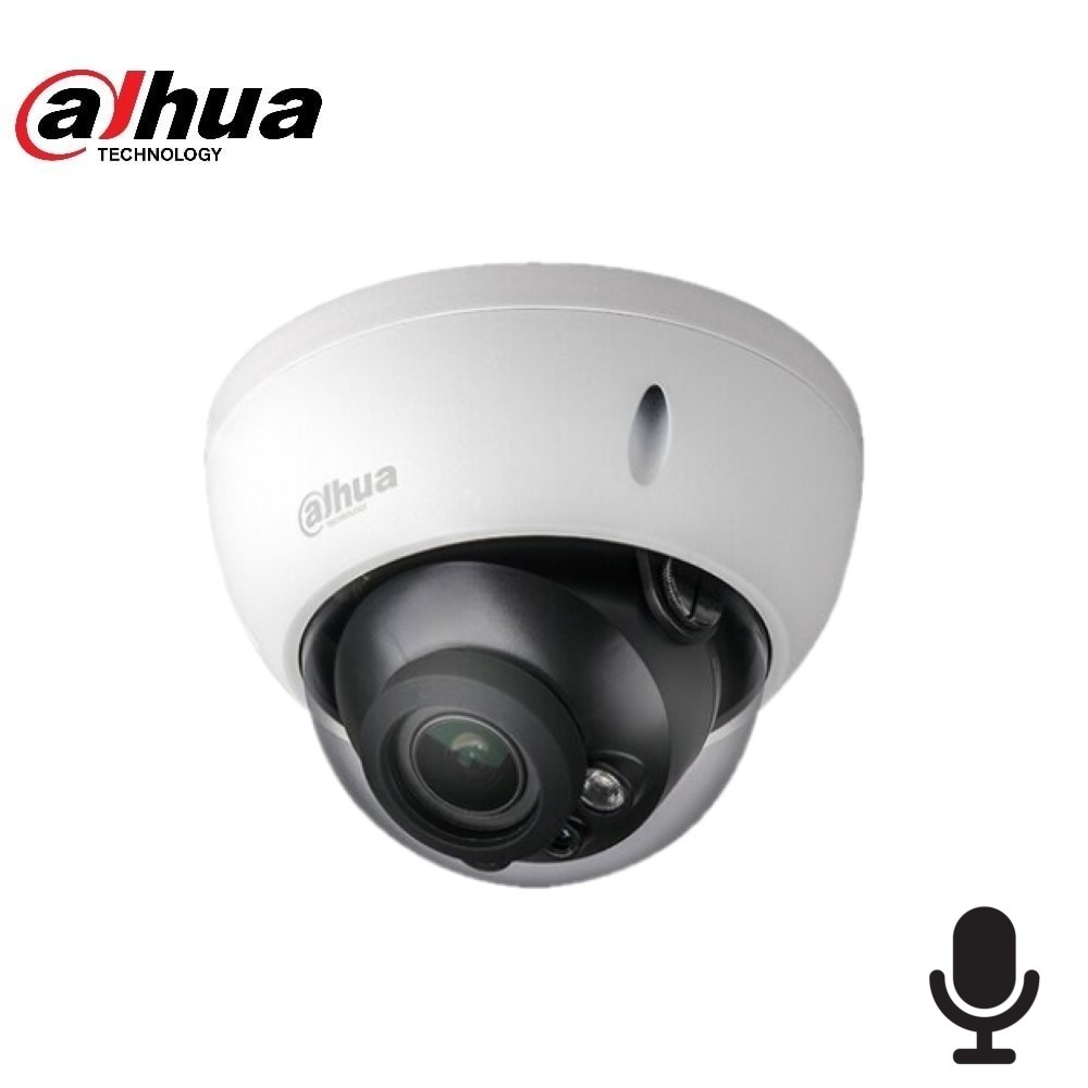 Dahua IPC-HDBW2841R-ZAS-27135 8Mpix, 2,7-13,5mm Lens, H265+, Dahili Mikrofon, 40Mt Gece Görüşü, IP67, PoEDomeIPKamera