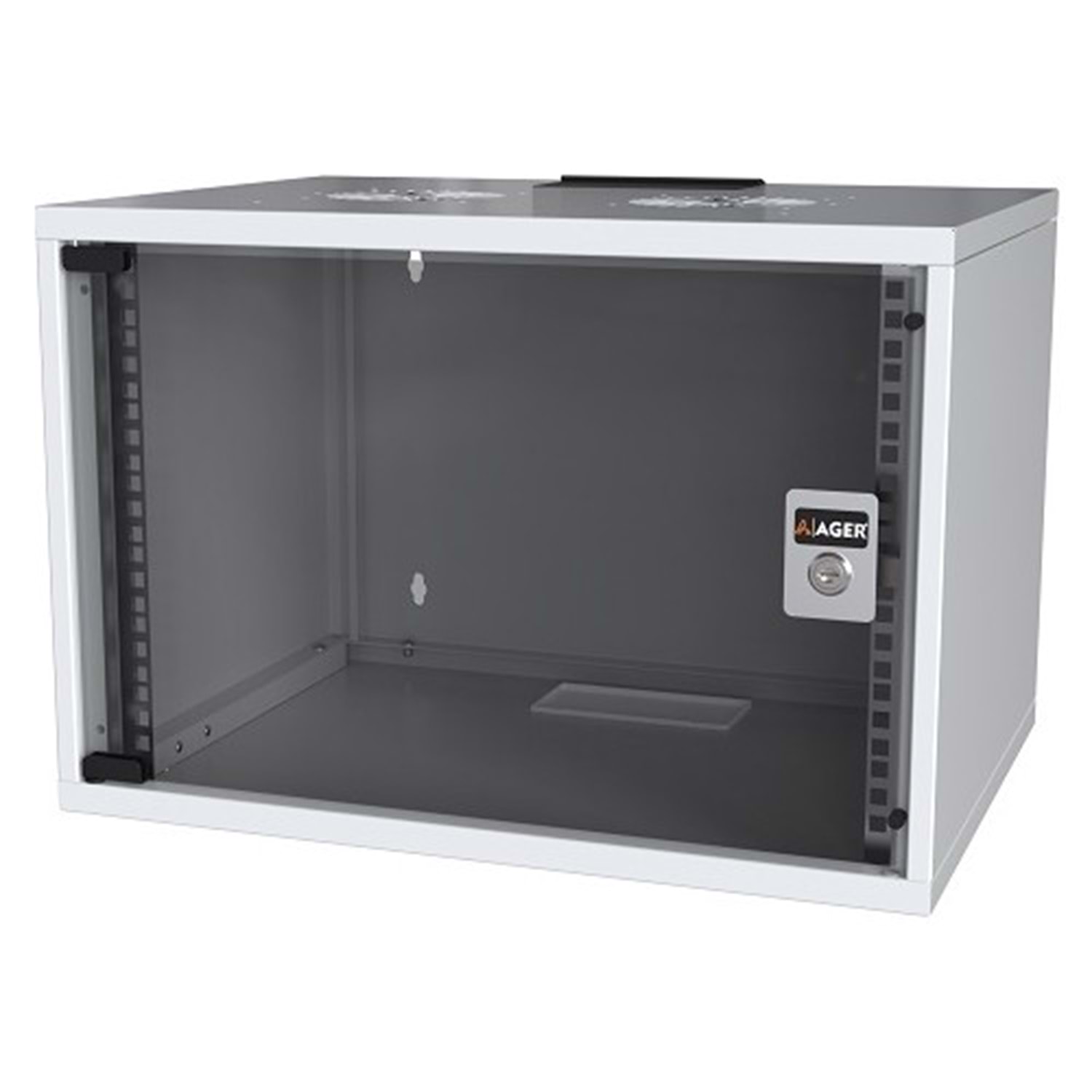 Ager 7U 510X400 Demonte Soho Kabinet (Ön Cam Kapak/C- B1 Beyaz)