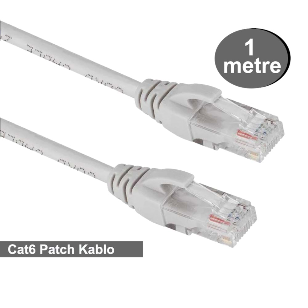 Gabble Gab-C611 Cat-6 1Mt. Patch Kablo